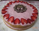 ちょっとお洒落な苺のレアチーズケーキ♡作り方21写真