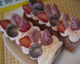 チーズクリームのはちみつロールケーキ作り方18写真