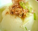新玉ねぎスープ煮♪クリームチーズのっけ☆作り方4写真