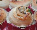 明太子と海苔入り＊和風チーズちくわパン作り方14写真