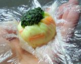 【キャラ弁】まん丸ポッテリ☆ポテ丸君♪作り方4写真