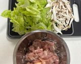簡単ワンパン◎鶏肉とキャベツの旨ぽん炒め作り方1写真