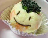 【キャラ弁】まん丸ポッテリ☆ポテ丸君♪作り方5写真