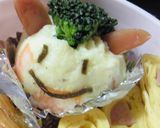 【キャラ弁】まん丸ポッテリ☆ポテ丸君♪作り方6写真