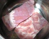 我が家の豚の角煮♪圧力鍋でやわトロ派★作り方2写真