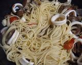 シーフードパスタ作り方4写真