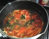 トマトジュースdeランチ♪　リゾット☆作り方3写真