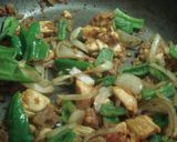 ピーマンと鶏のカレー：鶏のジャルフレジ作り方10写真
