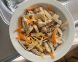 レンジで簡単お節食材で中華風炊込ご飯作り方13写真