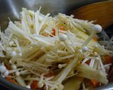 色んな食感!!彩りきんぴら。作り方2写真