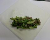 簡単★キャベツと挽肉だけ！本格春巻き作り方5写真