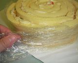 型がなくても大きなふんわりシフォンロール作り方19写真