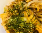 長ネギ＆薄揚げのキツネ焼きうどん作り方4写真