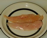 菜の花と蒸鶏のサラダピリ辛味作り方3写真