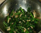 菜の花と蒸鶏のサラダピリ辛味作り方8写真