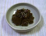 根生姜の甘辛煮作り方1写真