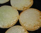 春大根と大豆ハムのミルフィーユ作り方1写真