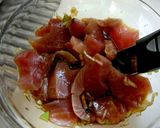 ご飯にのっけて☆生かつおの銀火丼☆作り方2写真