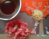 簡単！豚肉のケチャップ炒め作り方1写真