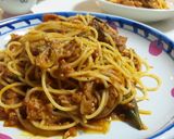 ツナとベーコンのトマトソースパスタ作り方6写真