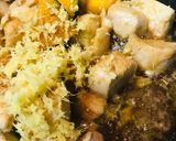 鶏肉とカボチャのあまから炒め煮作り方2写真
