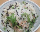 あみえび(桜海老)ひじきと水菜のまぜご飯作り方6写真