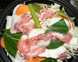 かんたん　蒸し野菜なべ作り方4写真