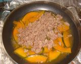 かぼちゃと挽肉のオレンジ煮作り方5写真