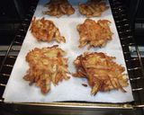 少ない油で♪豚バラ唐揚げ＆かき揚げ作り方5写真