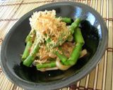 アスパラと柚子こしょうの旬炒め♪作り方6写真
