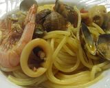 雑魚のアクアパッツア　〆のパスタは絶品！作り方10写真