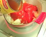 カニ缶で旨味！カニのトマトソースパスタ作り方6写真