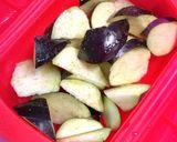 レンジで★ナスのトマトソースグラタン♪作り方3写真