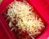 レンジで★ナスのトマトソースグラタン♪作り方4写真