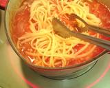 カニ缶で旨味！カニのトマトソースパスタ作り方9写真