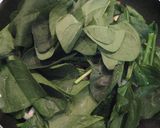 ほうれん草ときのこのソテー作り方5写真