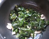 ワカメと青菜のシンプル塩焼きそば作り方4写真