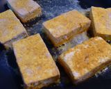 豆腐のカレーソテー☆きのこ餡かけ作り方3写真