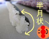 ◆完全攻略◆米１合でアンパンマン巻き寿司作り方36写真