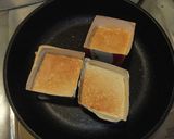 牛乳パックなど利用でさつま芋餡の大判焼き作り方6写真