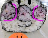 ◆完全攻略◆米１合でアンパンマン巻き寿司作り方38写真