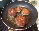 ☆パン粉でカリっと美味しいハンバーグ☆作り方5写真
