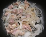 鶏肉と新玉ねぎ☆塩だれ親子炒め作り方3写真