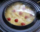 玉ねぎとプチトマトのオムレツ作り方3写真