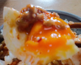 朝ご飯♪納豆と半熟たまごのとろとろ丼♪作り方5写真