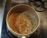 豚挽き肉とニンニク風味の味噌あん厚揚げ作り方2写真