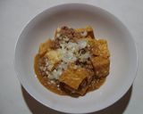 豚挽き肉とニンニク風味の味噌あん厚揚げ作り方4写真