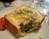 パスタソース使用でグラタントースト作り方7写真