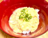 簡単！卵だけふわとろ卵丼♪作り方3写真