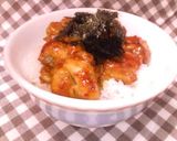 我が家の甘辛鶏丼作り方7写真